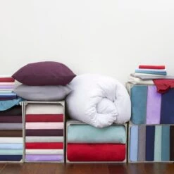 Dunelm Non Iron Plain Dye White Valance 7 Dunelm Non Iron Plain Dye White Valance -Bed Linings Store 1000000603 alt02