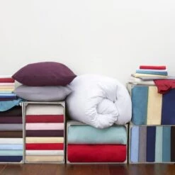 Dunelm Non Iron Plain Dye White Fitted Valance -Bed Linings Store 1000000604 alt02