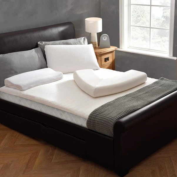 Dunelm Memory Foam V-Shaped Firm-Support Pillow 8 Dunelm Memory Foam V-Shaped Firm-Support Pillow - Image 6