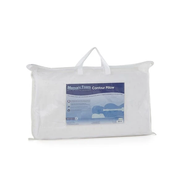 Dunelm Value Memory Foam Contour Firm-Support Pillow 6 Dunelm Value Memory Foam Contour Firm-Support Pillow - Image 4