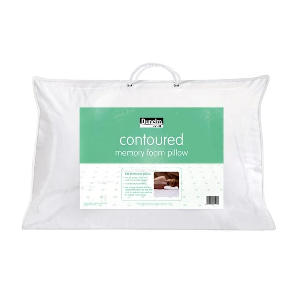 Dunelm Value Memory Foam Contour Firm-Support Pillow 7 Dunelm Value Memory Foam Contour Firm-Support Pillow - Image 5