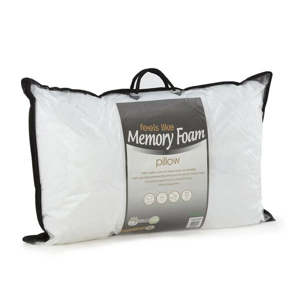 Dunelm Feels Like Memory Foam Firm-Support Pillow 6 Dunelm Feels Like Memory Foam Firm-Support Pillow - Image 4