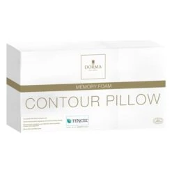Dorma Tencel Blend Memory Foam Contour Pillow -Bed Linings Store 1000040577 alt05