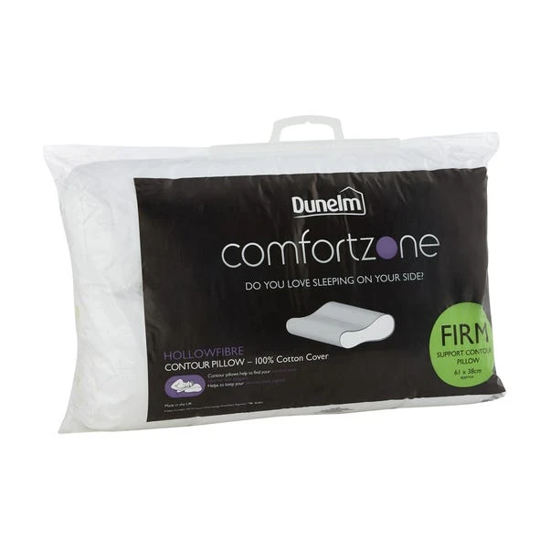 Dunelm Comfortzone Contour Pillow 6 Dunelm Comfortzone Contour Pillow - Image 4