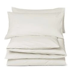 Dunelm Non Iron Plain Dye Ivory Standard Pillowcase Pair 5 Dunelm Non Iron Plain Dye Ivory Standard Pillowcase Pair -Bed Linings Store 1000101002 alt01