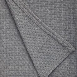 Dunelm Chenille Basketweave 130cm X 180cm Throw 7 Dunelm Chenille Basketweave 130cm X 180cm Throw -Bed Linings Store 1000116262 alt02