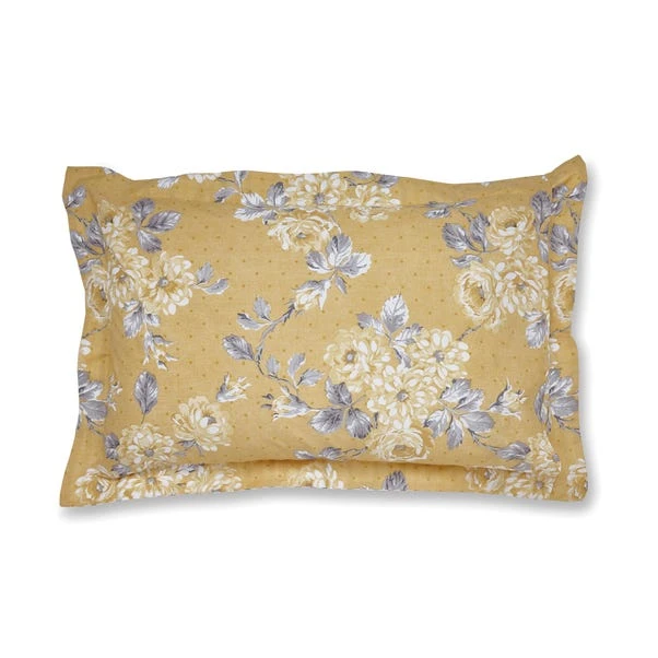 Dunelm Ashbourne Ochre Oxford Pillowcase 4 Dunelm Ashbourne Ochre Oxford Pillowcase - Image 2