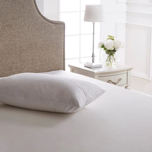 Dorma Luxurious White Goose Down Medium-Support Pillow 4 Dorma Luxurious White Goose Down Medium-Support Pillow - Image 2