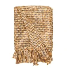 Riva Paoletti Baoli Woven 140cm X 180cm Throw -Bed Linings Store 1000157870 alt02