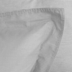 Dunelm Riviera Grey Stripe Oxford Pillowcase 7 Dunelm Riviera Grey Stripe Oxford Pillowcase -Bed Linings Store 1000159881 alt02