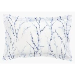 Dunelm Belle Blue Oxford Pillowcase 7 Dunelm Belle Blue Oxford Pillowcase -Bed Linings Store 1000159903 alt02