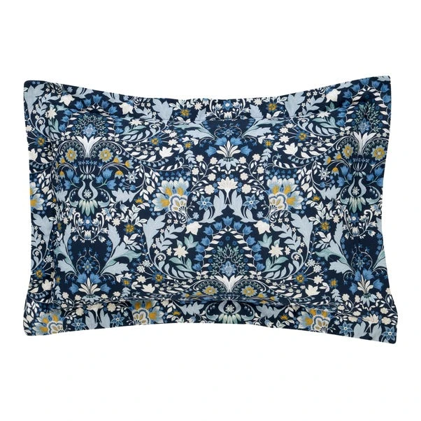 Dunelm Hardwick Blue Oxford Pillowcase 4 Dunelm Hardwick Blue Oxford Pillowcase - Image 2