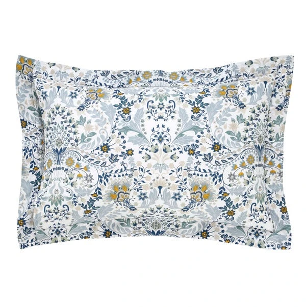 Dunelm Hardwick Blue Oxford Pillowcase 5 Dunelm Hardwick Blue Oxford Pillowcase - Image 3