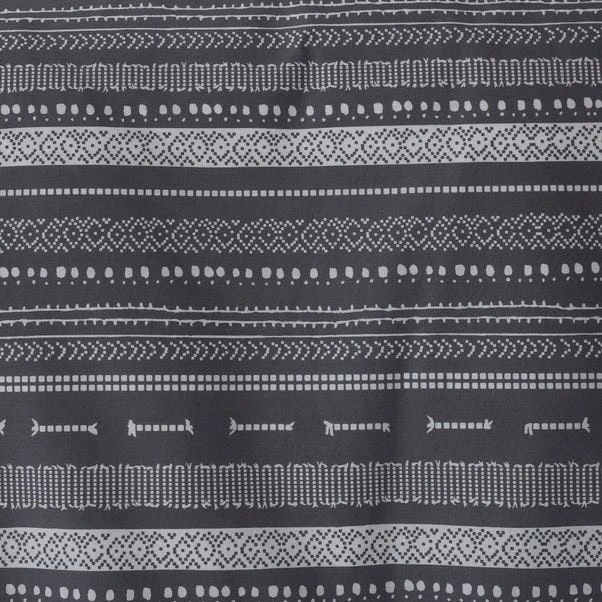 Dunelm Mika Monochrome Reversible Duvet Cover And Pillowcase Set 7 Dunelm Mika Monochrome Reversible Duvet Cover And Pillowcase Set - Image 5