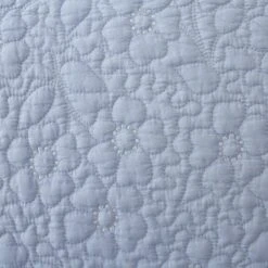 Dunelm Bloom Floral Blue Quilted Bedspread 8 Dunelm Bloom Floral Blue Quilted Bedspread -Bed Linings Store 1000181976 alt02