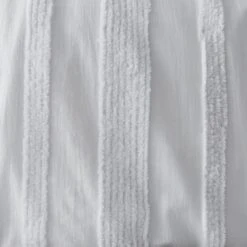 Dunelm Ezra White Tufted Luxe 100% Cotton Duvet Cover And Pillowcase Set 8 Dunelm Ezra White Tufted Luxe 100% Cotton Duvet Cover And Pillowcase Set -Bed Linings Store 1000185684 alt02