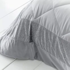 Dunelm Beverley Luxe Charcoal Bedspread 6 Dunelm Beverley Luxe Charcoal Bedspread -Bed Linings Store 1000185688 alt01