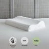 Dunelm Value Memory Foam Contour Firm-Support Pillow 2 Dunelm Value Memory Foam Contour Firm-Support Pillow -Bed Linings Store 30048170