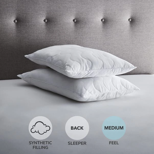 Fogarty Light & Lofty Warm Waffle Pillow Pair 3 Fogarty Light & Lofty Warm Waffle Pillow Pair