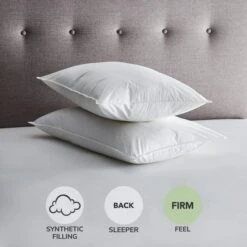 Fogarty Washable Firm-Support Pillow Pair