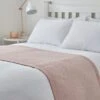 Dunelm Pinsonic Blush Runner -Bed Linings Store 30614429