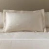 Dunelm Bardot Cream Oxford Pillowcase -Bed Linings Store 30646461