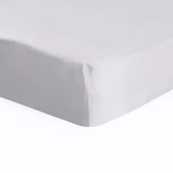 Dorma 500 Thread Count 100% Cotton Sateen Plain Fitted Sheet