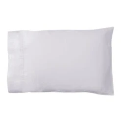 Dorma 500 Thread Count 100% Cotton Satin Plain Cuffed Pillowcase