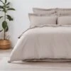 Dunelm Non Iron Plain Dye Natural Duvet Cover