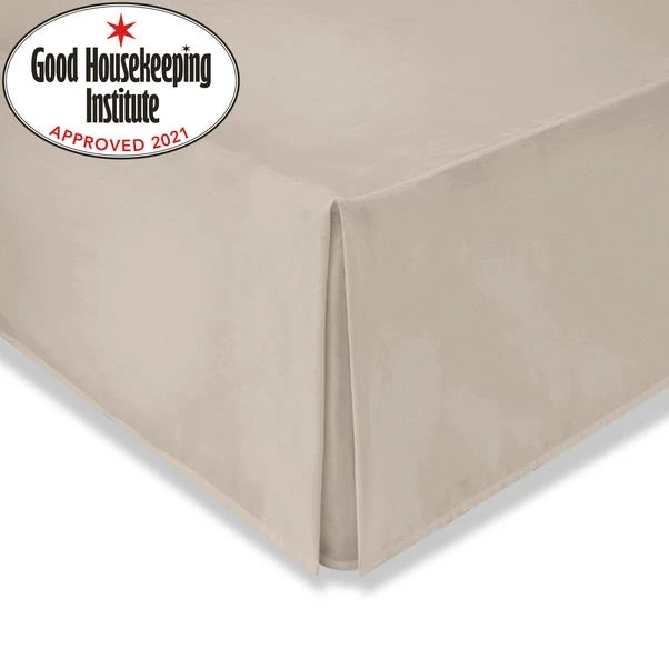 Dunelm Non Iron Plain Dye Natural Valance 3 Dunelm Non Iron Plain Dye Natural Valance