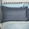 Dunelm Halton Blue Oxford Pillowcase