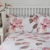 Dunelm Lois Large Floral Pink Oxford Pillowcase 1 Dunelm Lois Large Floral Pink Oxford Pillowcase -Bed Linings Store 30690442