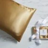 Dorma Gold Silk Pillowcase 1 Dorma Gold Silk Pillowcase -Bed Linings Store 30711538