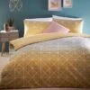 Furn Furn. Spectrum Yellow Ombre Reversible Duvet Cover And Pillowcase Set