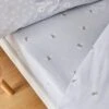Catherine Lansfield Bee Happy Grey Fitted Sheet 1 Catherine Lansfield Bee Happy Grey Fitted Sheet -Bed Linings Store 30724624