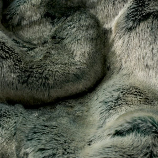 Dunelm Verbier Bottle Green Throw 5 Dunelm Verbier Bottle Green Throw - Image 3