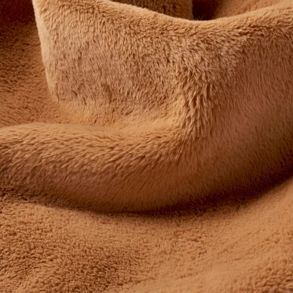 Dunelm Aspen Camel Throw 5 Dunelm Aspen Camel Throw - Image 3