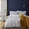 Dunelm Hardwick Floral Grey Reversible Duvet Cover And Pillowcase Set 1 Dunelm Hardwick Floral Grey Reversible Duvet Cover And Pillowcase Set -Bed Linings Store 30726763