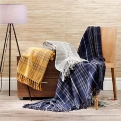 Dunelm Countryman Check Throw 9 Dunelm Countryman Check Throw -Bed Linings Store 30727114 alt03