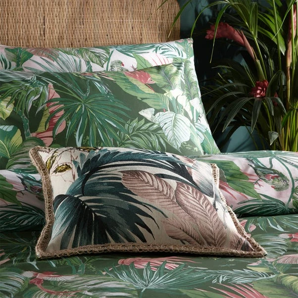 Furn Furn. Amazonia Jade Floral Reversible Duvet Cover And Pillowcase Set 6 Furn Furn. Amazonia Jade Floral Reversible Duvet Cover And Pillowcase Set - Image 4