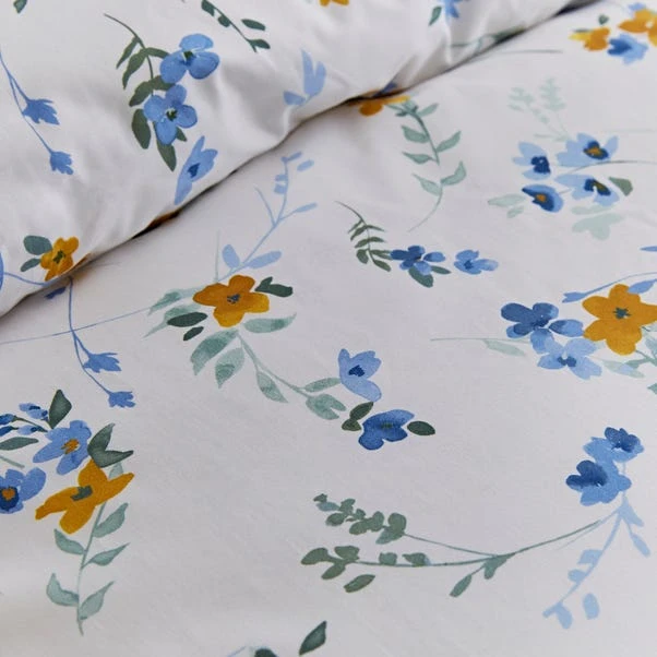 Dunelm Sylvia Floral Duvet Cover And Pillowcase Set 5 Dunelm Sylvia Floral Duvet Cover And Pillowcase Set - Image 3