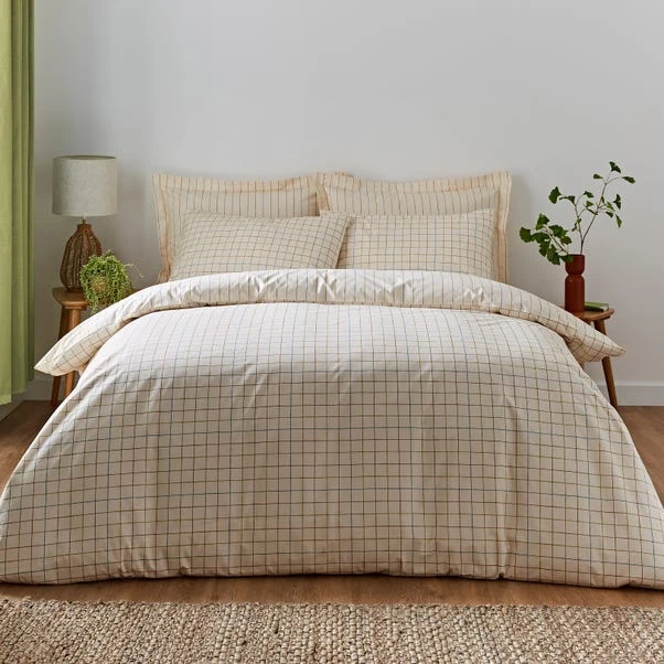 Elements Randig Natural Duvet Cover And Pillowcase Set 3 Elements Randig Natural Duvet Cover And Pillowcase Set