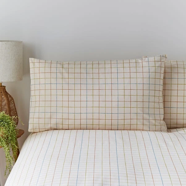 Elements Randig Natural Duvet Cover And Pillowcase Set 4 Elements Randig Natural Duvet Cover And Pillowcase Set - Image 2