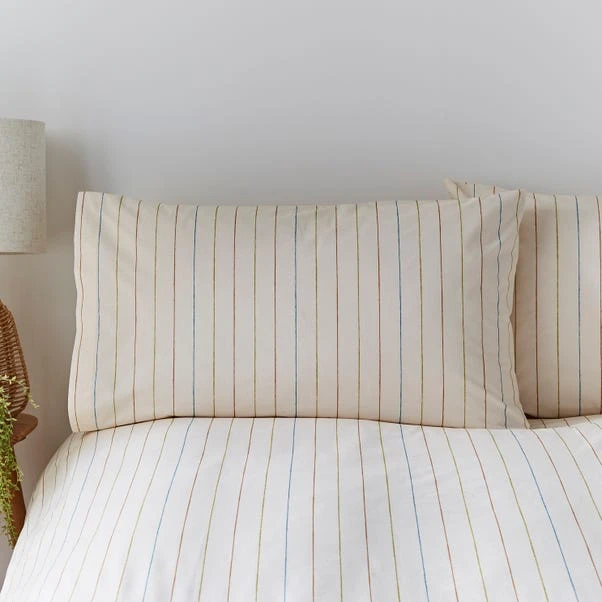 Elements Randig Natural Duvet Cover And Pillowcase Set 6 Elements Randig Natural Duvet Cover And Pillowcase Set - Image 4