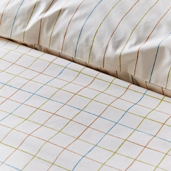 Elements Randig Natural Duvet Cover And Pillowcase Set 7 Elements Randig Natural Duvet Cover And Pillowcase Set - Image 5