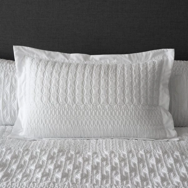 Dunelm Billie White Oxford Pillowcase 3 Dunelm Billie White Oxford Pillowcase