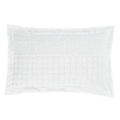 Dunelm Billie White Oxford Pillowcase 5 Dunelm Billie White Oxford Pillowcase -Bed Linings Store 30749580 alt01