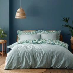 Dunelm Willow Dottie Green Duvet Cover And Pillowcase Set -Bed Linings Store 30749599 alt01