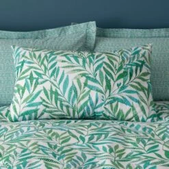 Dunelm Willow Dottie Green Duvet Cover And Pillowcase Set -Bed Linings Store 30749599 alt02