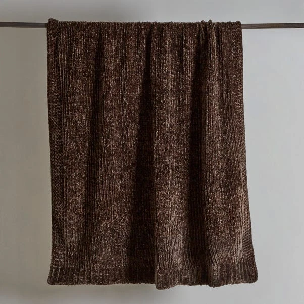 Dunelm Crystal Chenille Throw 4 Dunelm Crystal Chenille Throw - Image 2